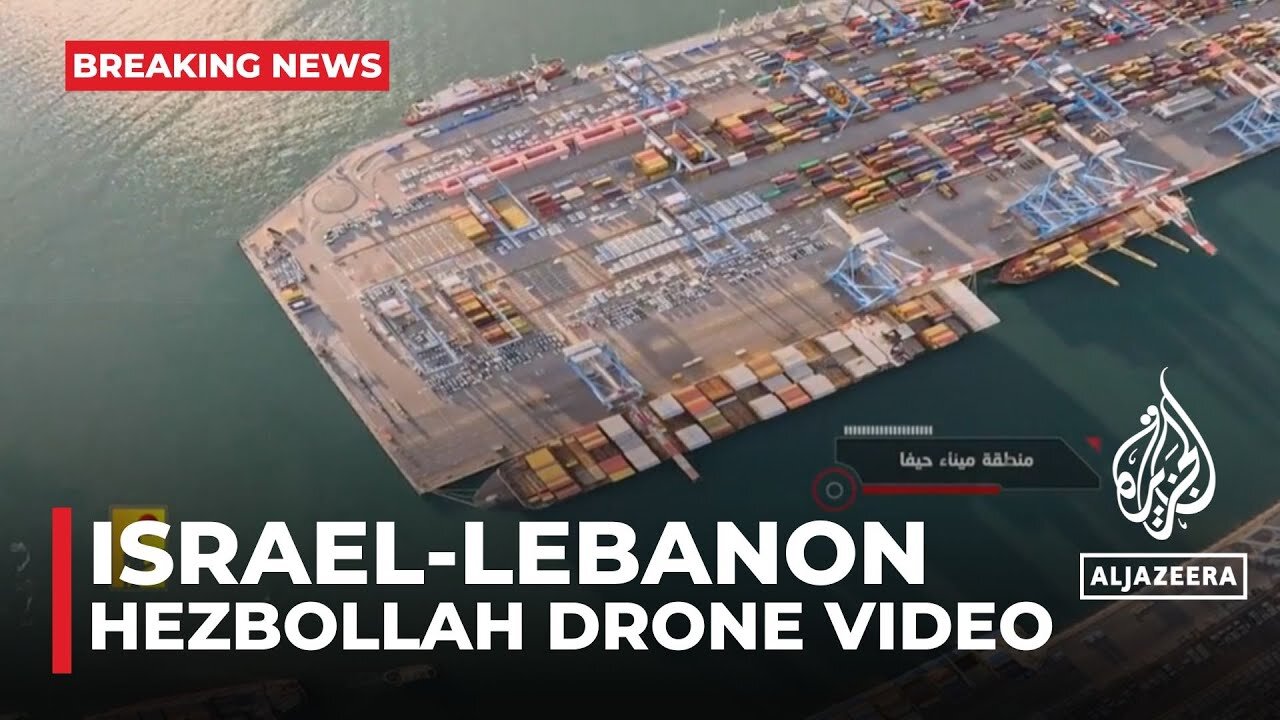 Hezbollah publishes drone footage claiming to show surveillance of Haifa