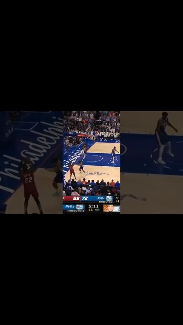 Jimmy Butler can't believe his 2nd shot attempt went inWOW!