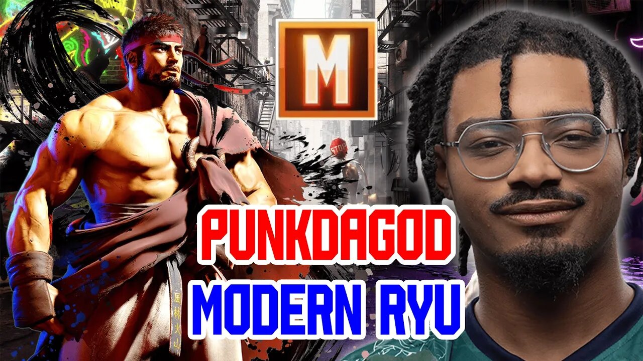PunkdaGod Making Modern Ryu Look BROKEN!! | Street Fighter 6