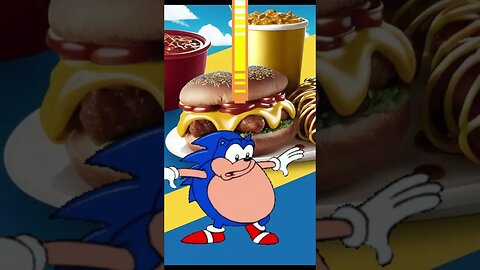 Fat Sonic Loves Chili Dogs! 😍