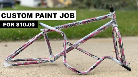 CUSTOM PAINT YOUR BIKE FOR CHEAP!