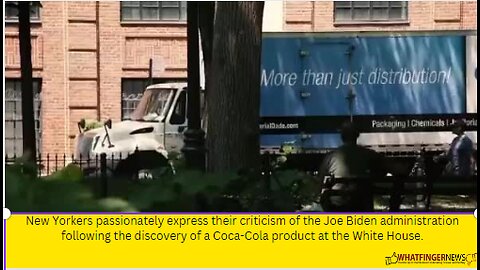 New Yorkers passionately express their criticism of the Joe Biden administration following