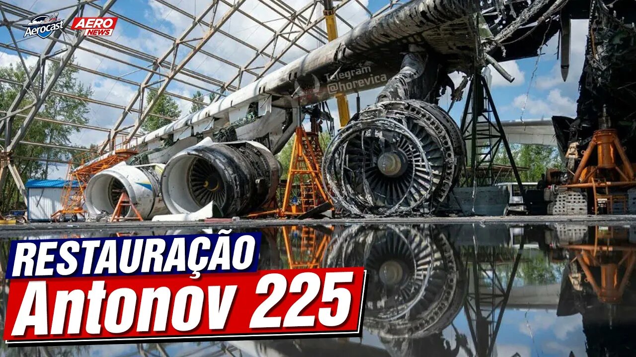 Restauração do An-225 mais próxima do que nunca! Richard Branson vai salvar o Antonov?