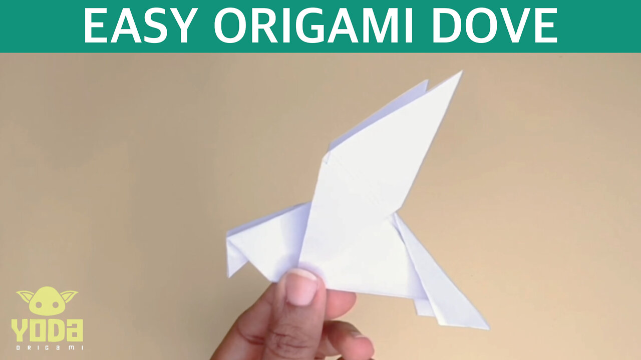 How To Make An Origami Dove - Easy And Step By Step Tutorial