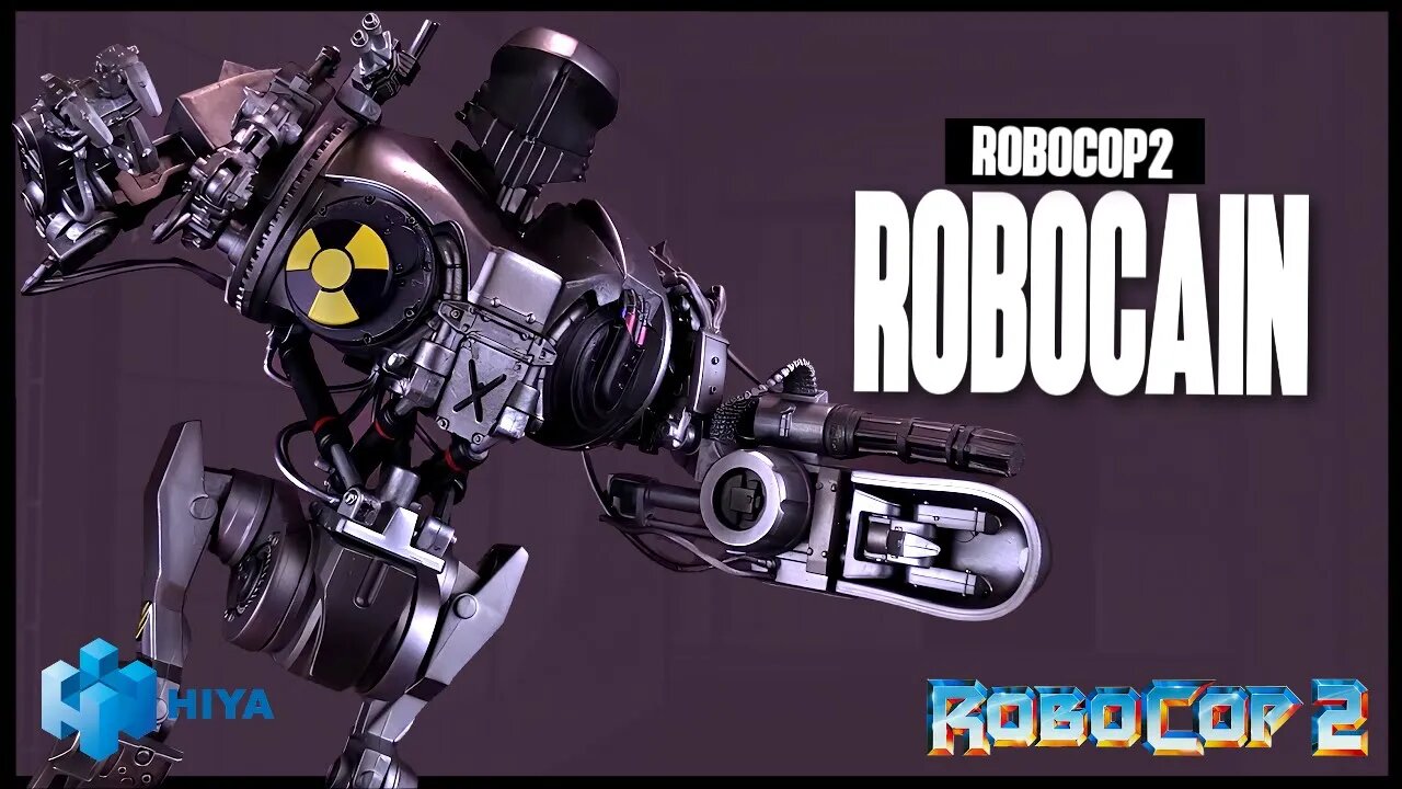 Hiya Toys Robocop 2 Robocain Exquisite Mini Review @The Review Spot