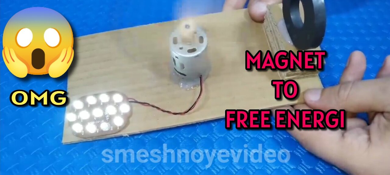 free energy from dynamos & magnets