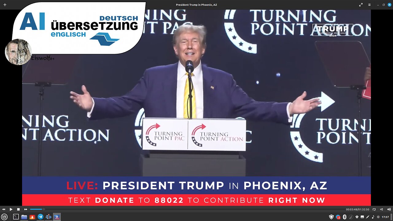 President Trump in Phoenix, AZ MAGA Tour 2024