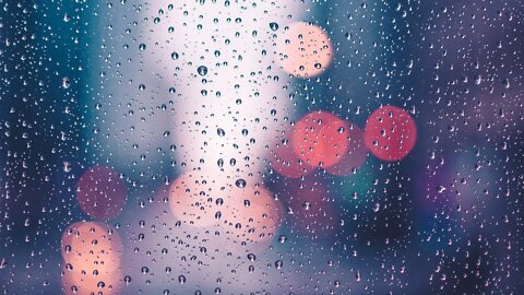 Calming Rain ASMR - Fall asleep while listing to Calm Rain ON Window! (1 HOUR)