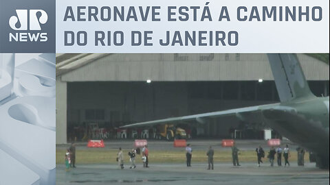 Sétimo voo da FAB com repatriados de Israel sai de Recife com destino ao Rio de Janeiro