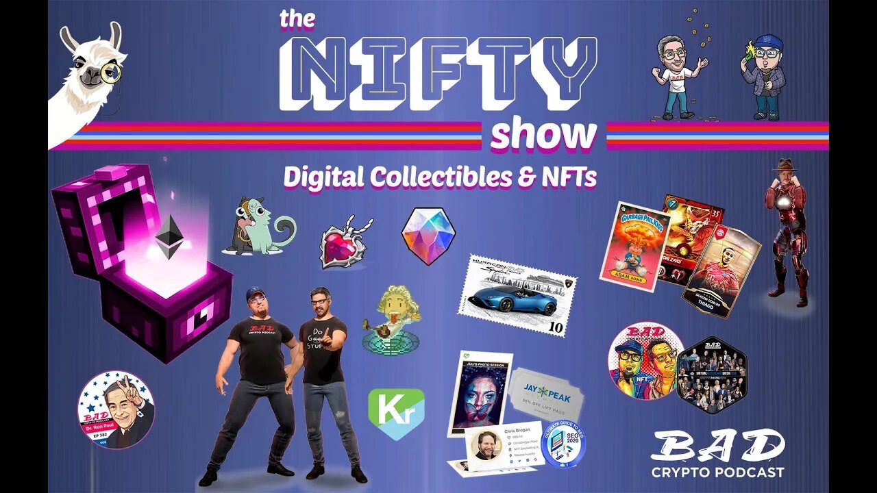 What Are Non-Fungible Tokens and Digital Collectibles? The Nifty Show - Episode 001