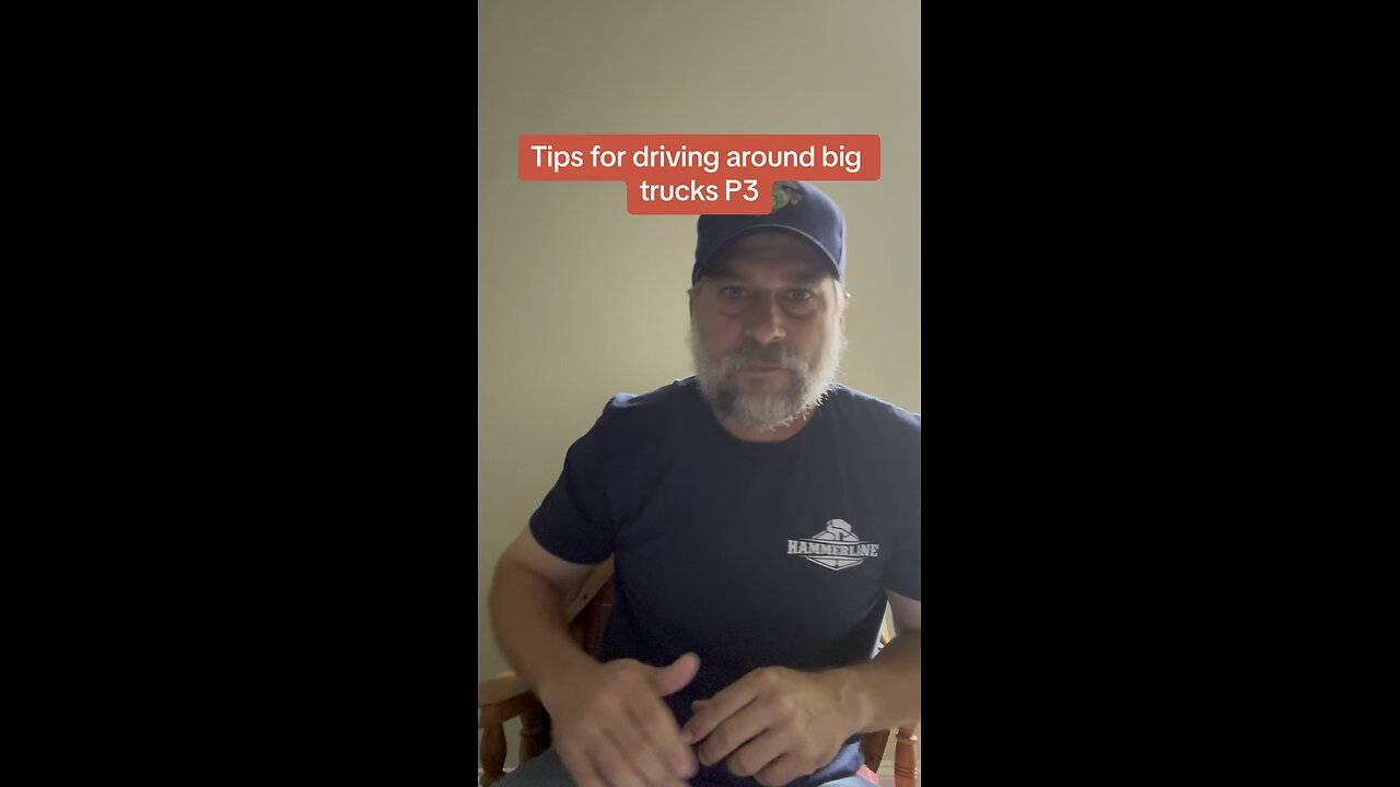 Tips for driving around big trucks P3