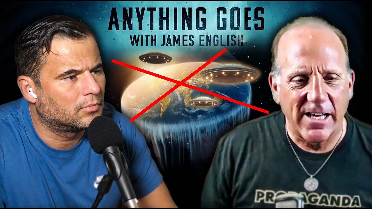 James English with Flat Earth Dave