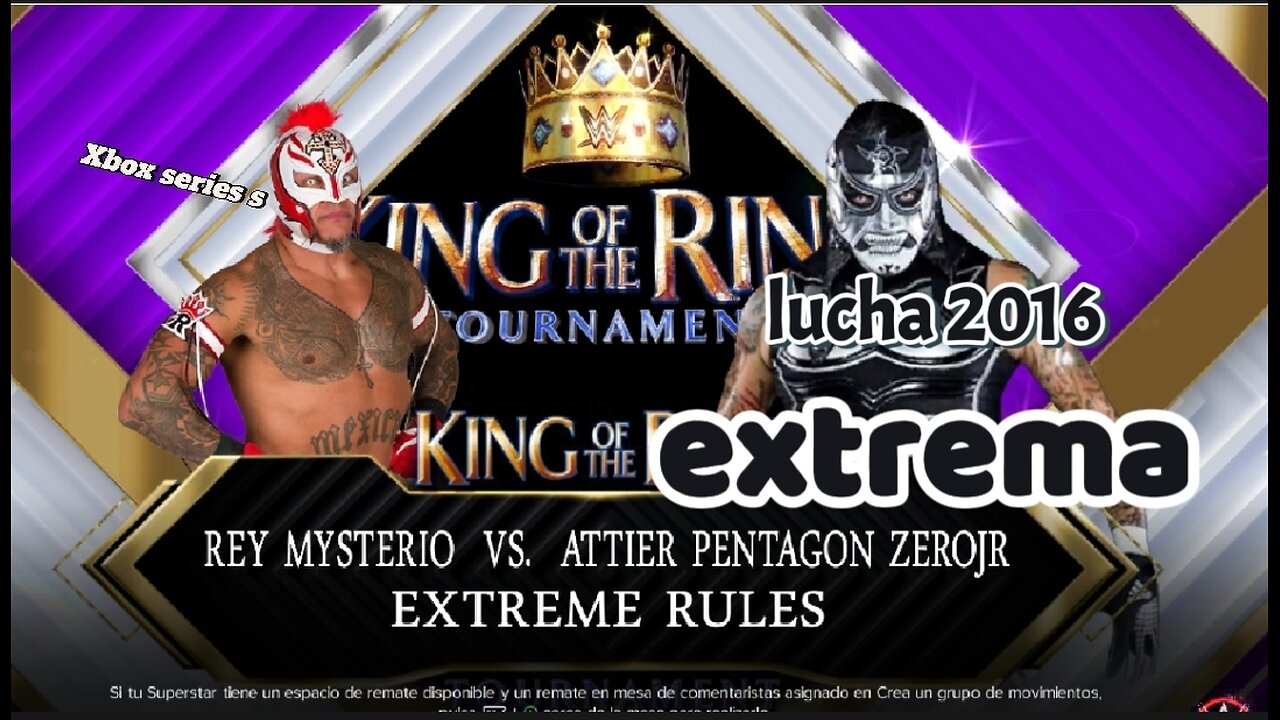 Icónica lucha 2016 rey misterio y pentagon