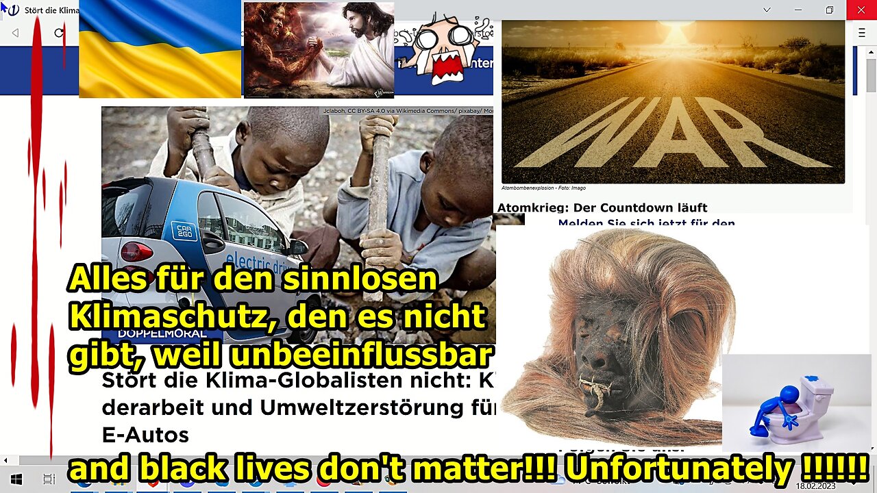 Traurige Nachrichten an das Deutsche Volk vom 18.02.2023!!! ...