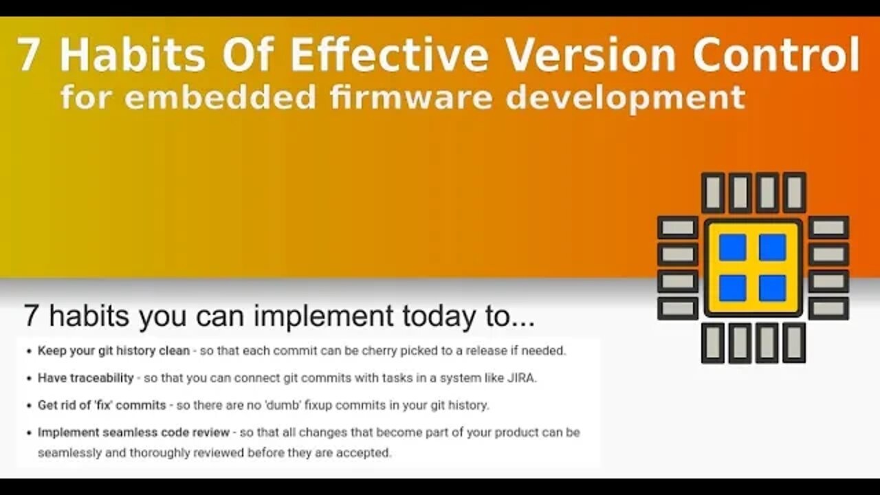 7 Habits Of Effective Version Control In Embedded Development