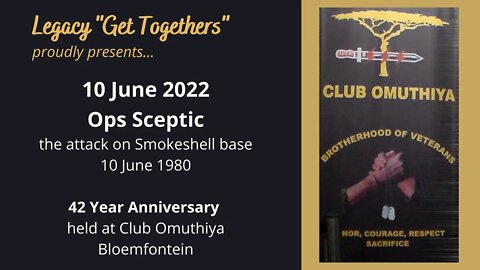 Legacy SkouerSkuur - Ops Sceptic - 42nd Anniversary held at Club Omuthiya, 10 June 2022