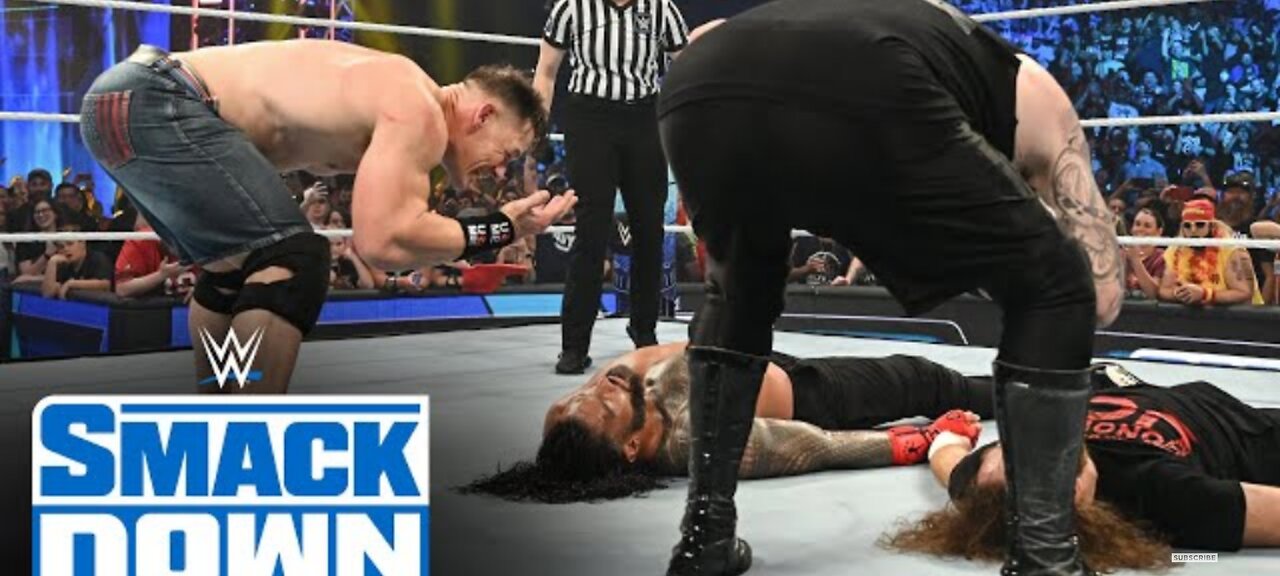 John Cena & Kevin Owens vs. Roman Reigns & Sami Zayn: SmackDown, Dec. 30, 2022