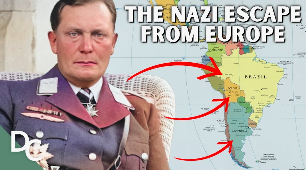 The Secret Ways Nazis Escaped Germany After The War - The Great Nazi Escape - The Vatican RatLines