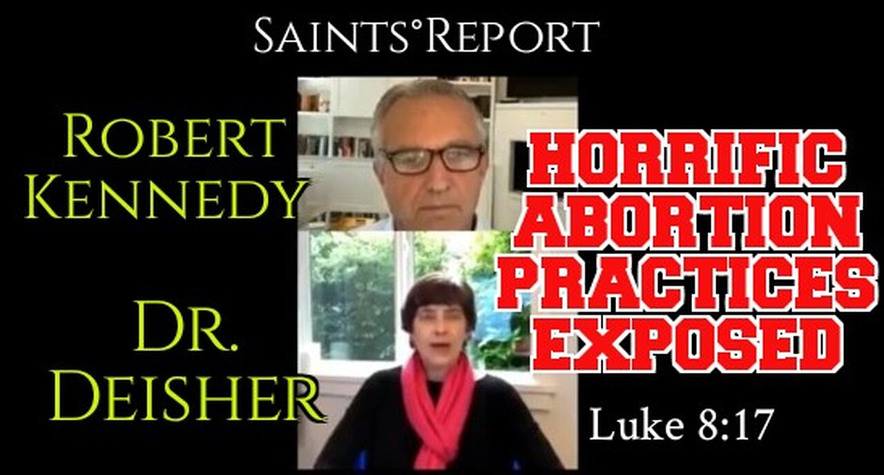 ⚫1945. EXPOSED💀 Horrific Abortion Practices to Develop Vaccines🚨 Dr. Deisher (Est'd Expert)