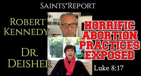 ⚫1945. EXPOSED💀 Horrific Abortion Practices to Develop Vaccines🚨 Dr. Deisher (Est'd Expert)