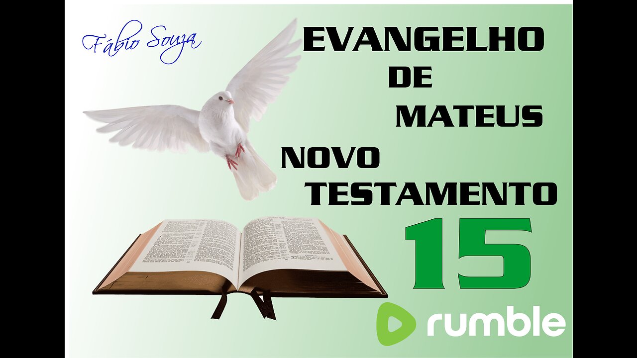 EVANGELHO DE MATEUS PARTE 15 NOVO TESTAMENTO