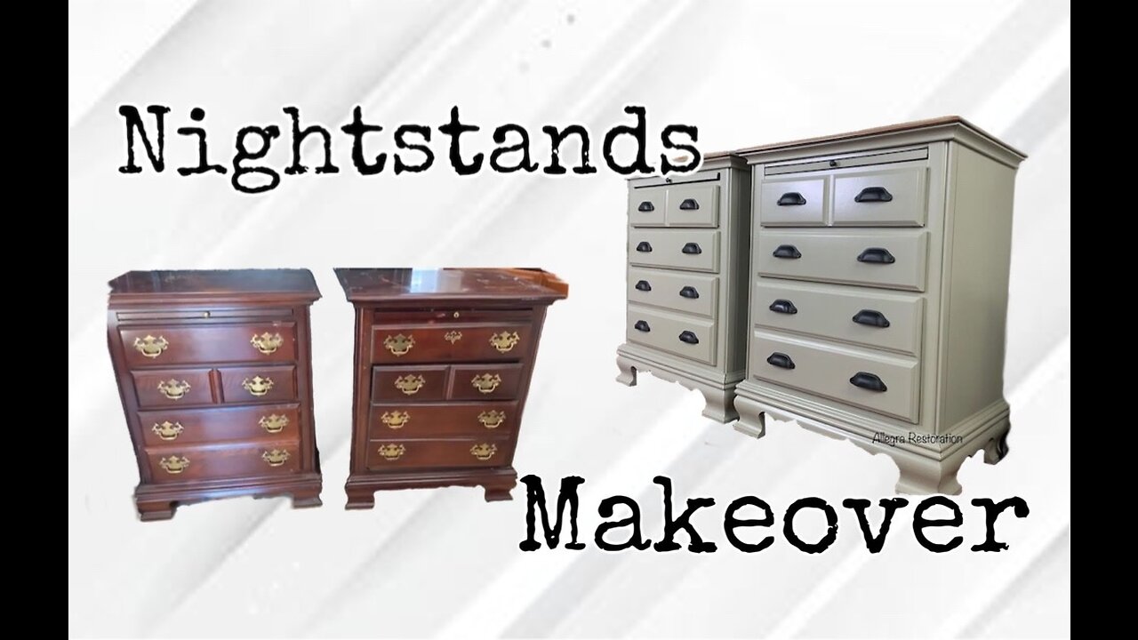 NIGHTSTANDS MAKEOVER| NIGHTSTANDS REMODEL