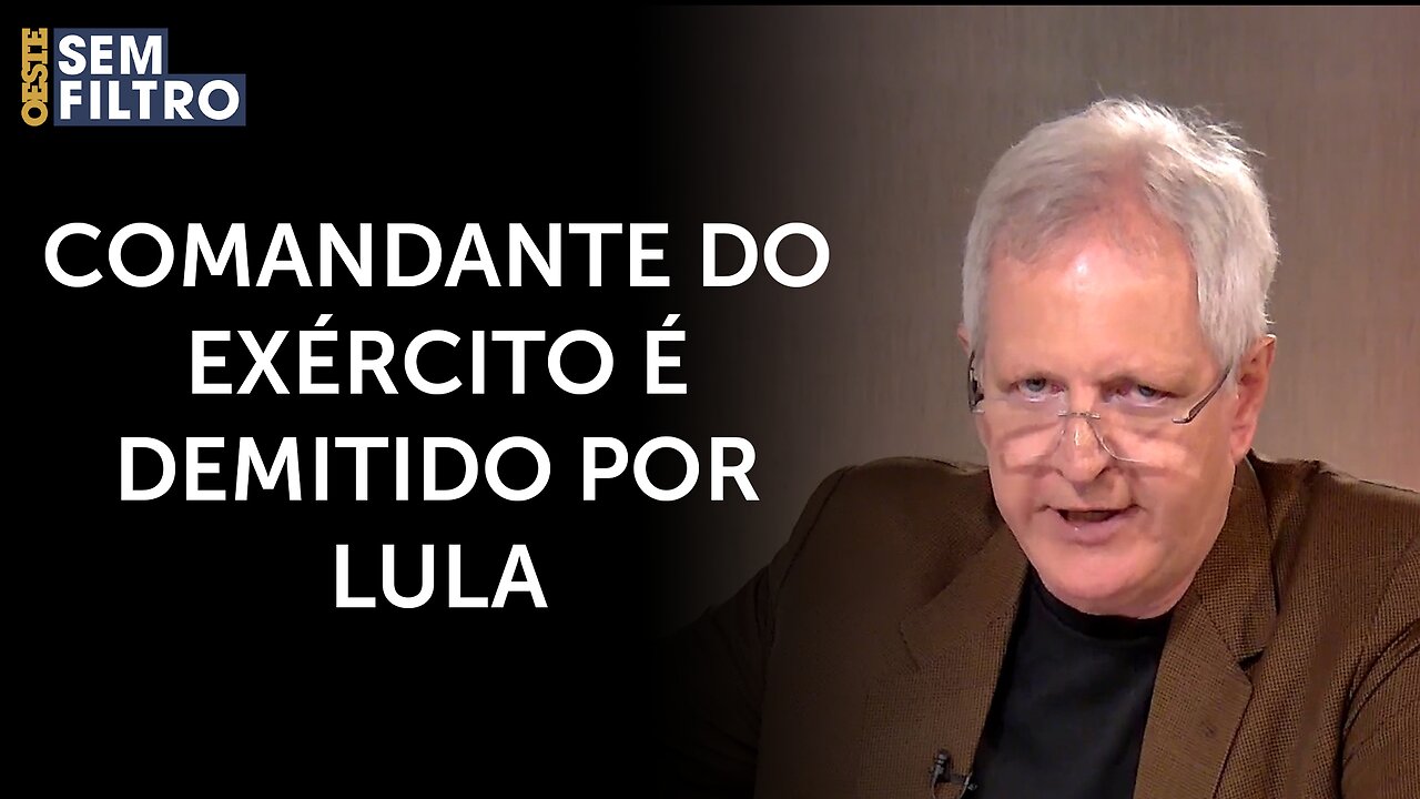 Augusto Nunes: ‘Generais precisam reagir a tentativa de politização das Forças Armadas’ | #osf