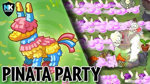 PvZ 2 - Pinata Party - May 24, 2022 - Level 1 Plants vs. Max Level