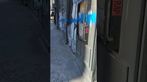 East 35th Street and 3rd Avenue in New York City 2021.