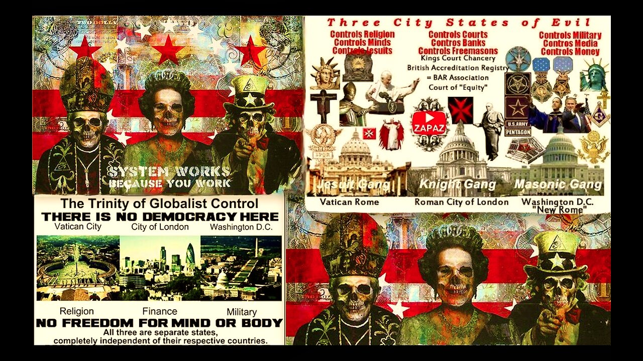 White Hat Think Tanks War Game Fall Of The Cabal By Extinguishing Washington DC Vatican London City