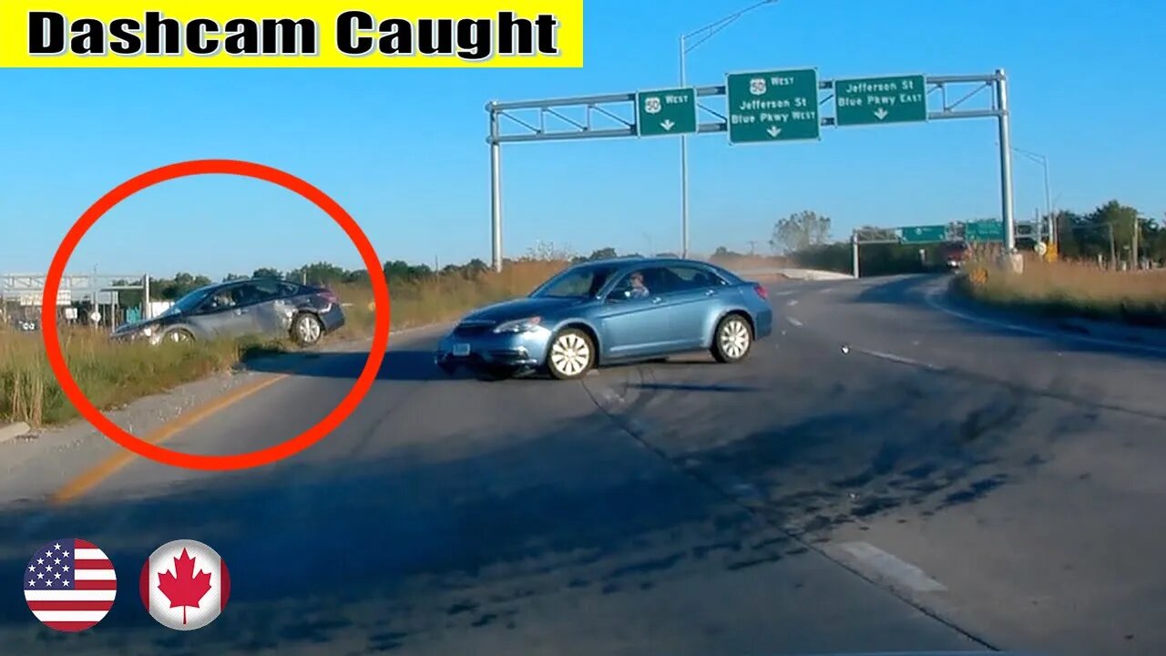 North American Car Driving Fails Compilation - 395 [Dashcam & Crash Compilation]