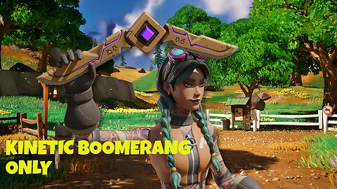 Fortnite Kinetic Boomerang Only Challenge