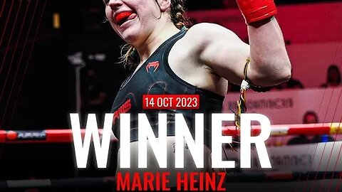 🎤 Marie Heinz stops Selena Flores in this RWS brawl! @rwsmuaythai #muaythai #fighter #kickboxing