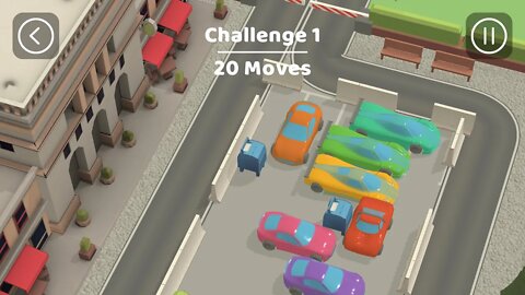 Parking Jam 3D-Challenge 1
