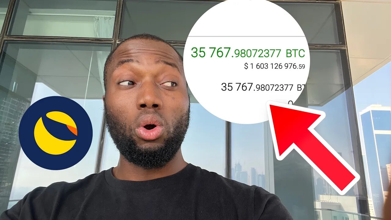 Showing Proof That Luna Bought 35K Bitcoin - Binance Staking Announcement