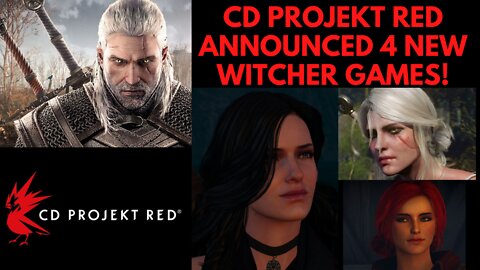 CD Projekt Red Announced 3 Massive New Titles in the Witcher Universe!!