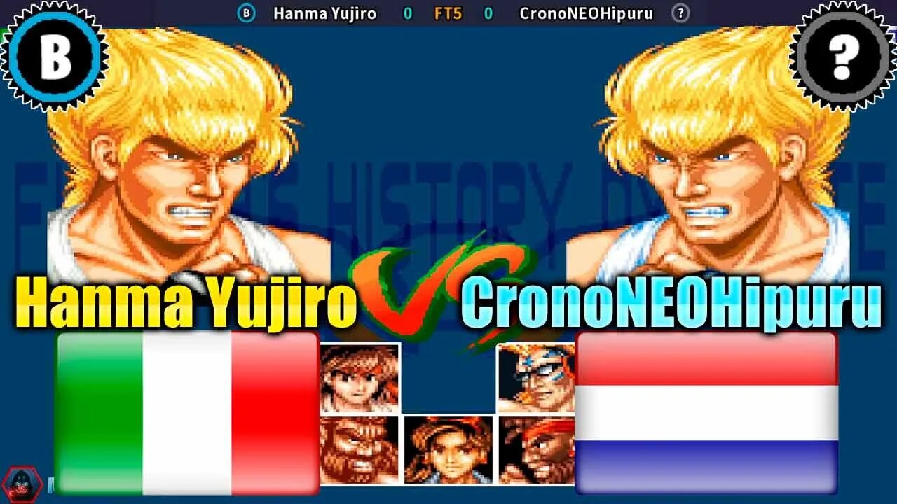 Karnov's Revenge (Hanma Yujiro Vs. CronoNEOHipuru) [Italy Vs. Netherlands]