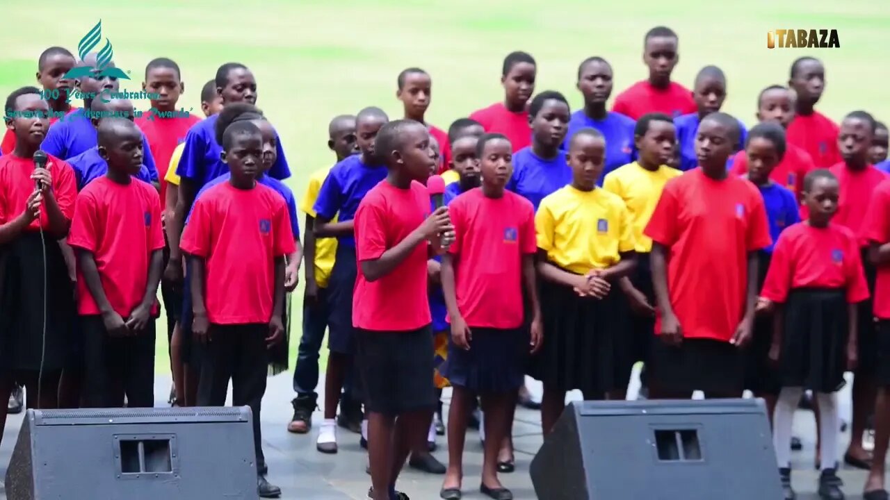 Children of Heaven Choir - Mureke Abana - Live Performed by Rwanda Union Mission Children