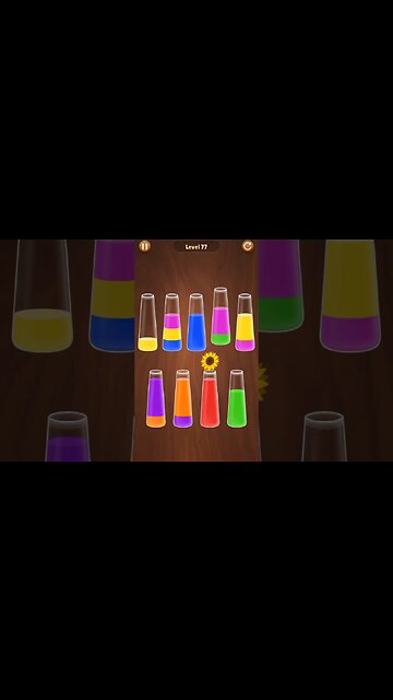 Water Sort - Level 77 #game #gamer #gaming #shorts #viral #shortsvideo #trending #viralvideo