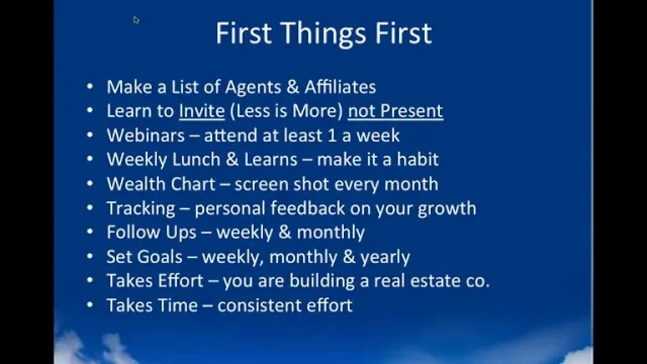 EXP Realty Wealth Chart Training By Rob Flick - Original Wealth Chart Training for eXp Revenue Share