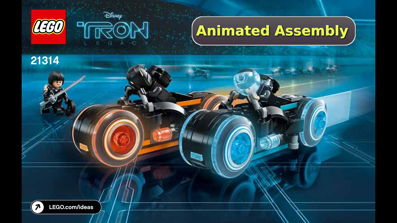 Animated Assembly of LEGO set 21314-1