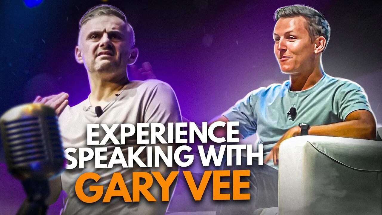 Experience Speaking On Stage with GARY VEE (Helium 10 Sell & Scale)