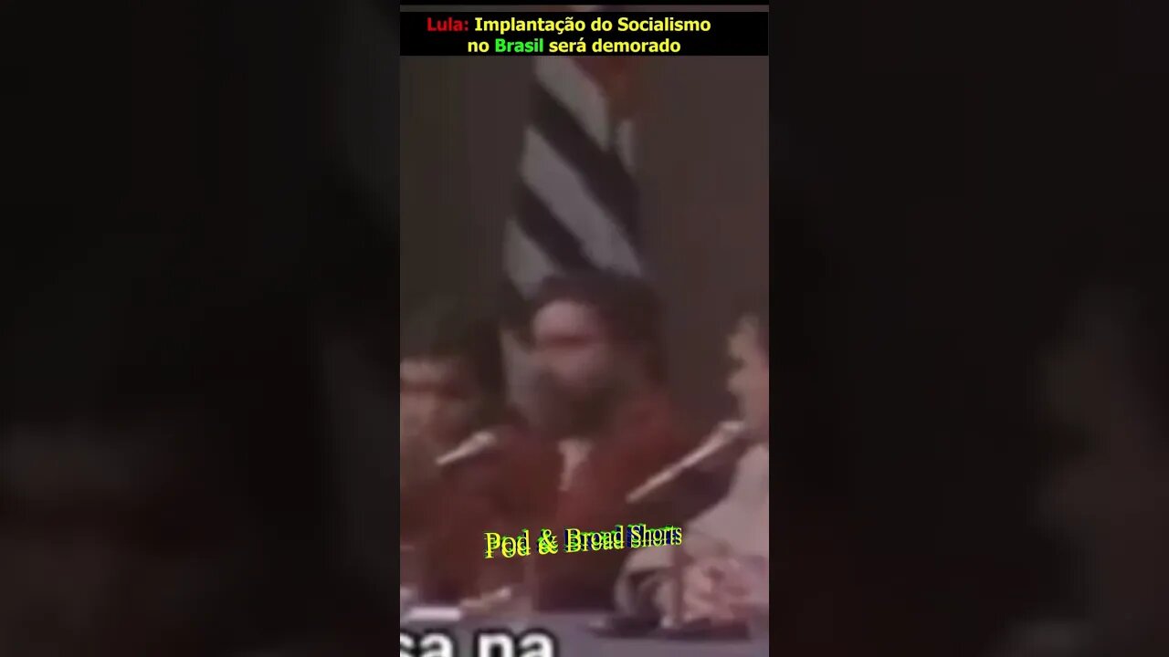 Lula Socialismo no Brasil será demorado