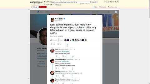 Creepy old man Sam Seder vs. Glenn Beck & Hunter Biden
