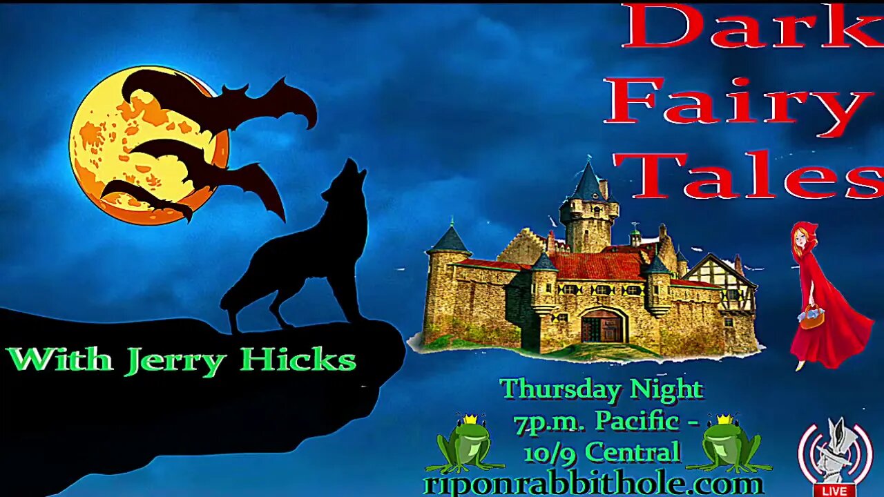 🐺The DarkWolf's Den Radio Show🐺 EP. 26: 🧙♀️🧹Dark Fairy Tales🧙♂️🐉