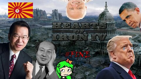 Hearts of Iron 4 HOI4 Indietro nel tempo! Giappone ROSSO: Rippatura di Trump e finale loquendistico