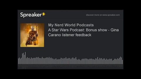 A Star Wars Podcast: Bonus show - listener feedback