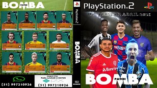 NOVO ! BOMBA PATCH 2021 PS2 LANÇAMENTO MAIO EDITOR VILIMAR
