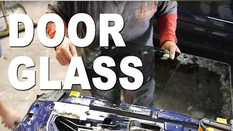 How to remove a door glass - 2005 Subaru Baja
