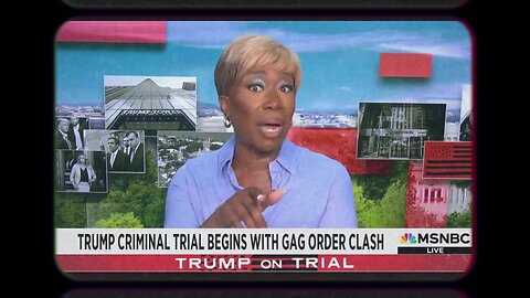 "Go DEI" - Joy Reid says black prosecutors going after Donald Trump is Wonderfully Poetic